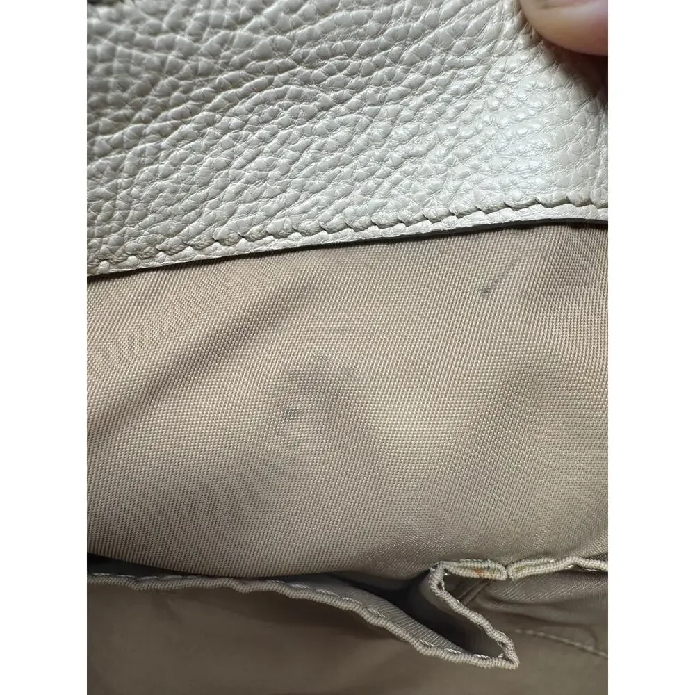 Dior Y2K John Galliano Monogram Detective Frame Beige Canvas Leather Bag